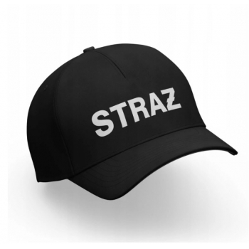 Czapka czarna MDP "STRAŻ"